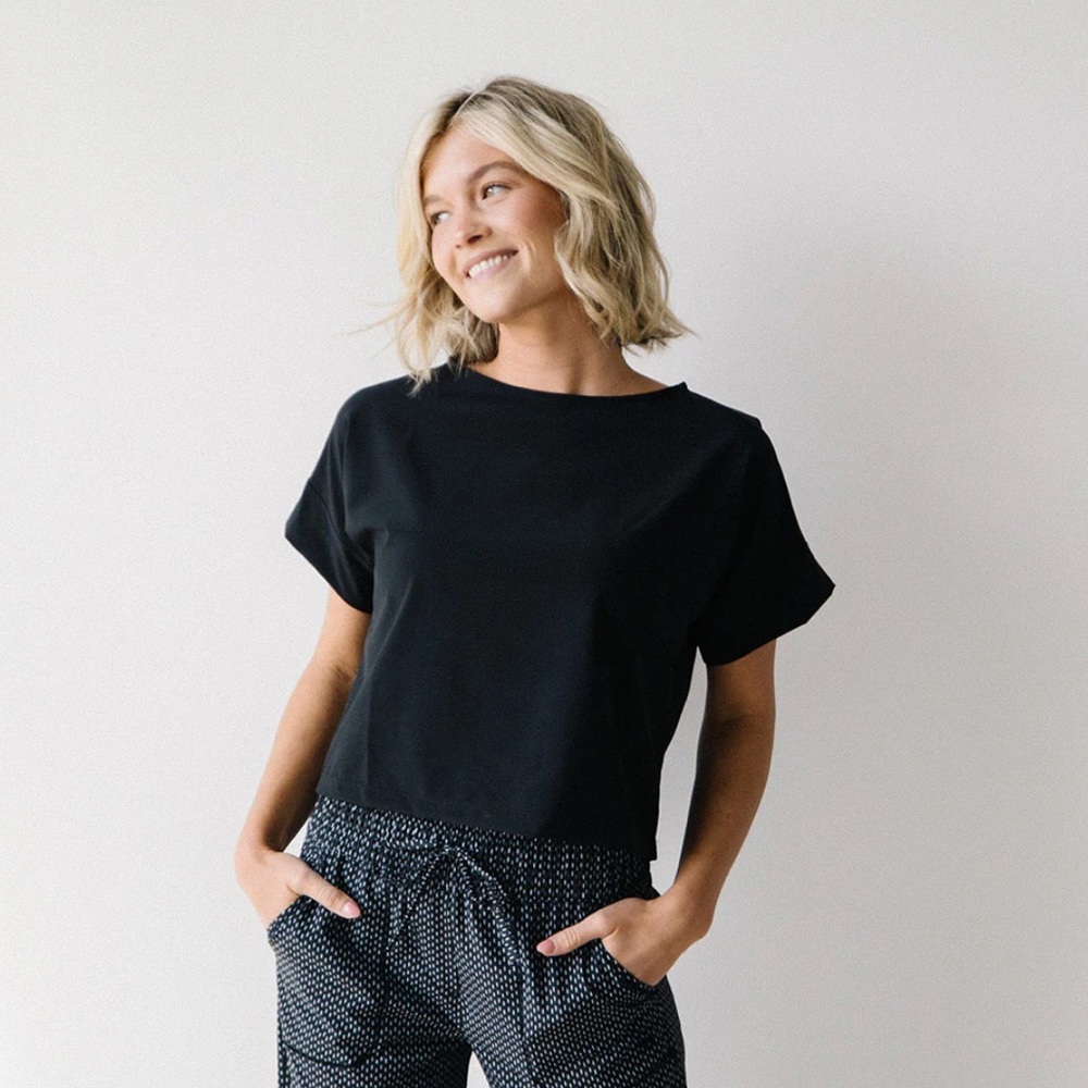 Albion Fit Black Boss Tee